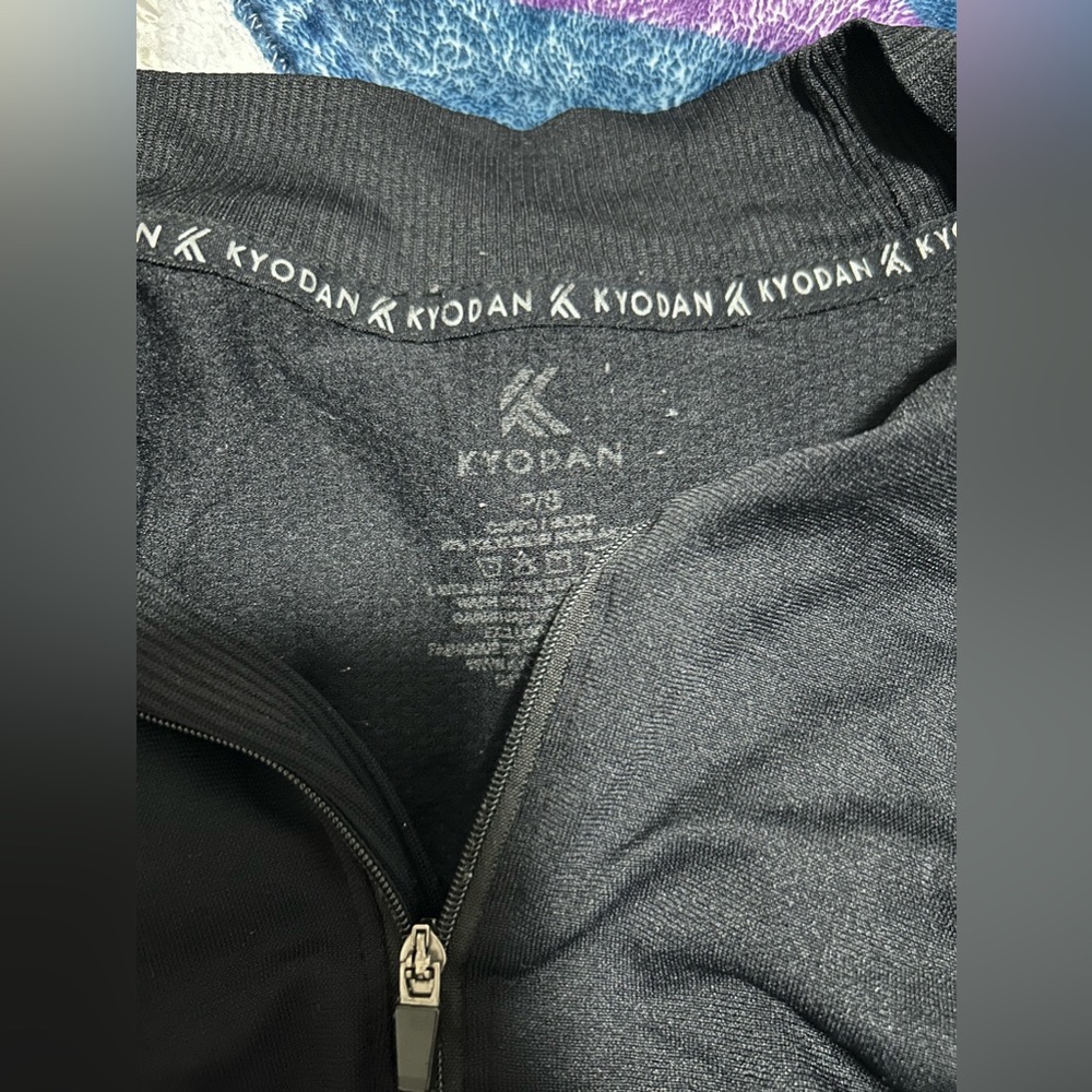 black sweater has been worn